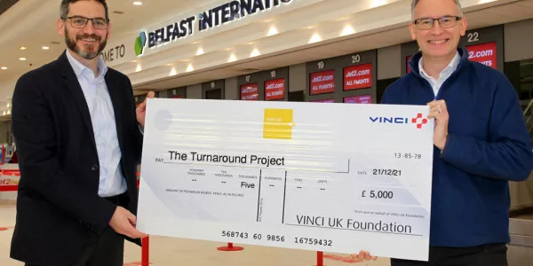 Charities Receive Donation Via Initiative Managed By Belfast International Airport Owner