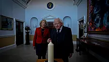 President And Taoiseach Lead St Brigid's Day Celebrations