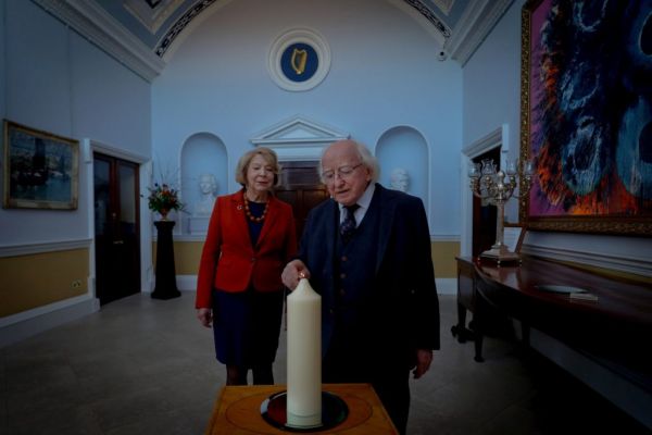 President And Taoiseach Lead St Brigid's Day Celebrations