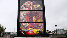 Tourism Ireland Unveils Latest 'Game Of Thrones' Stained Glass Installation