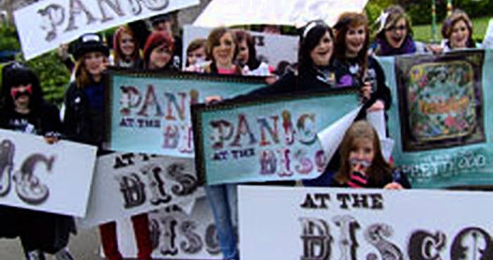 hmv hold panic at the disco fan party hotpress