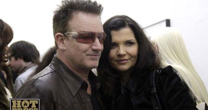 Bono and Hewson in Louis Vuitton ad