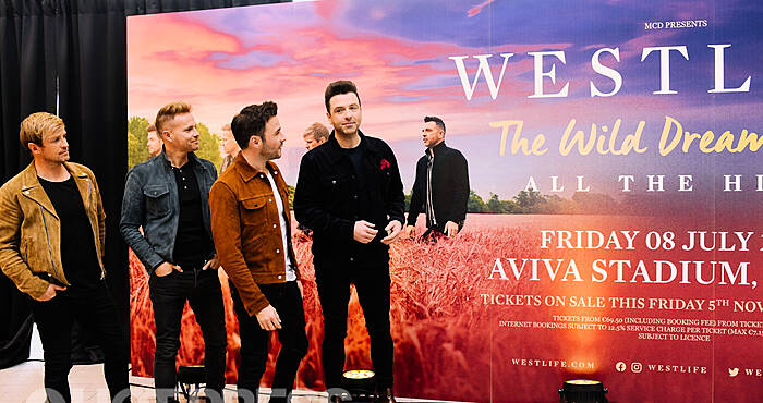 Westlife tickets now live at Ticketmaster for UK date in Cardiff