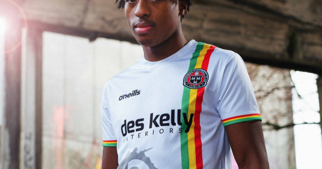 Irish club Bohemians FC launch jersey dedicated to Bob Marley's last  outdoor gig - ESPN