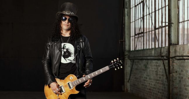 Slash on the two guitarists who personified rock guitar