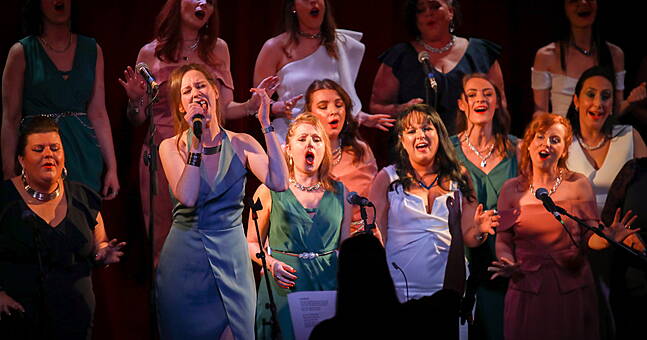 Belle Harmonics Pop Rock Choir headline Turn2Me fundraiser - Vimarsana News