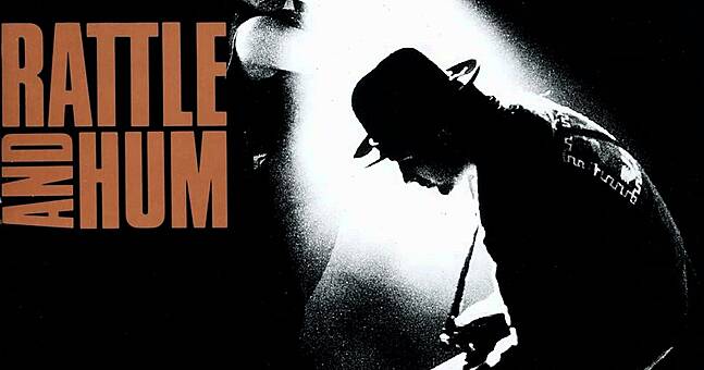 U2 ／Rattle and Hum ／US初回盤／刻印あり