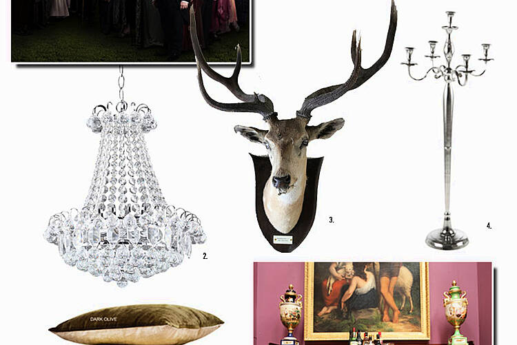 Live in Downton Abbey With 6 Items from Pickit
