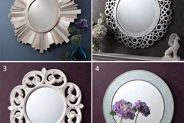 Round Up: 4 circular mirrors from Absolute Essentials on Pickit
