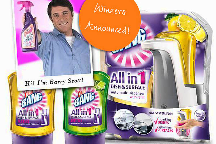 Cillit Bang competition winners announced!