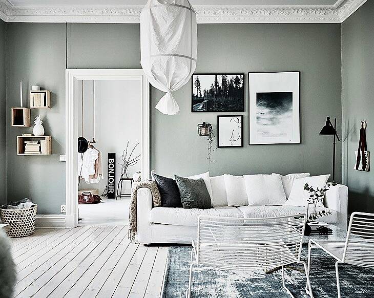 This colour with dominate your Pinterest interiors feed in 2018