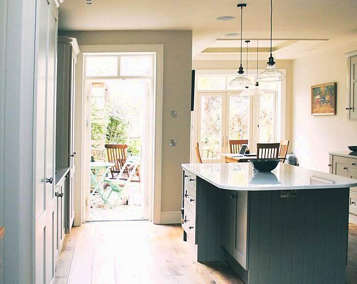 An L-shaped extension totally transformed this previously disconnected Dublin home