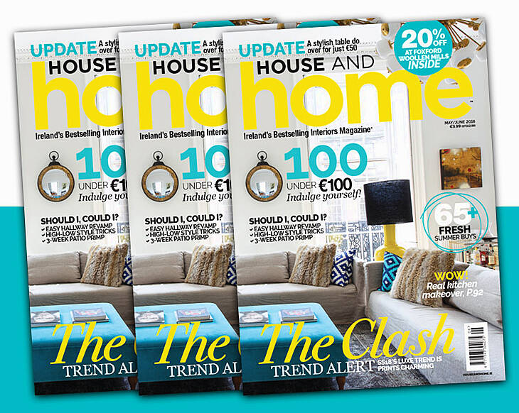 20% off at Foxford Woollen Mills & 8 more reasons you need House and Home’s May/June 2018 issue