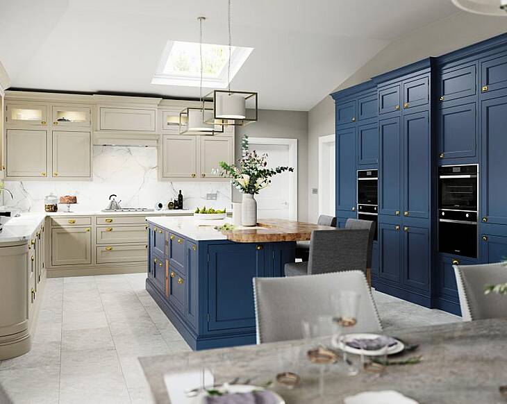 TREND ALERT: Bold statement colour themes are coming back for kitchens