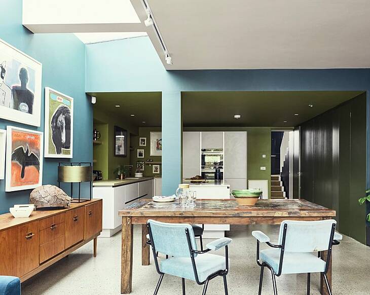 Andy's light-filled Dublin home perfectly displays his eclectic art collection