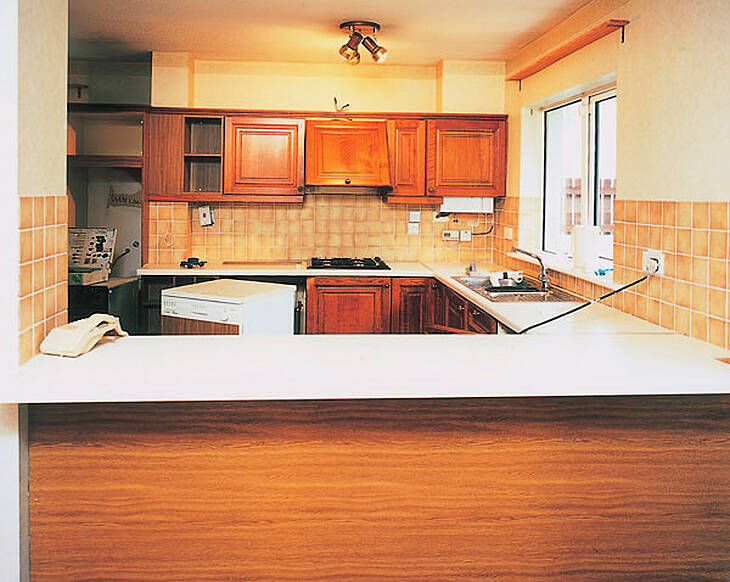 Marissa Butler's revamped kitchen
