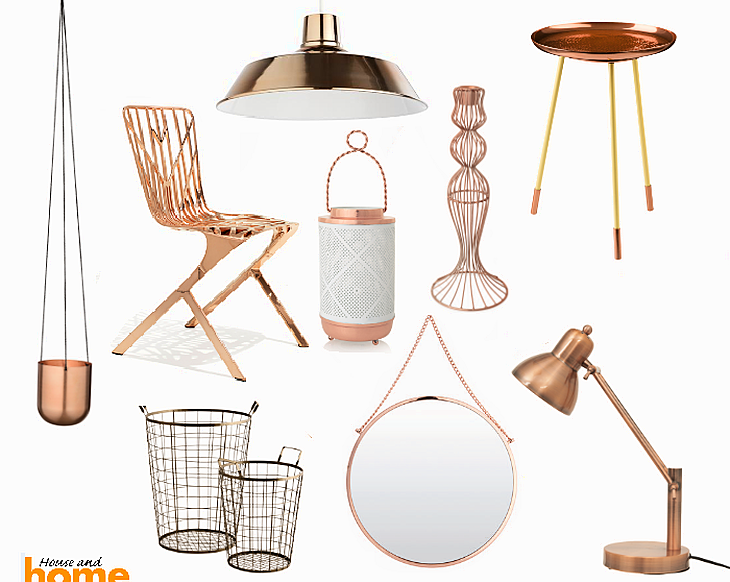 Sheen It Here! The copper and gold trend takes over