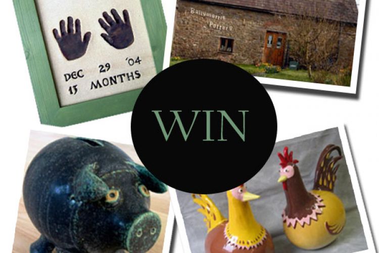 WIN! The Friday Freebie with Pickit: Ballymorris Pottery