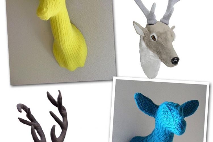 Stag Party: 4 furry-friendly deer heads for your interior