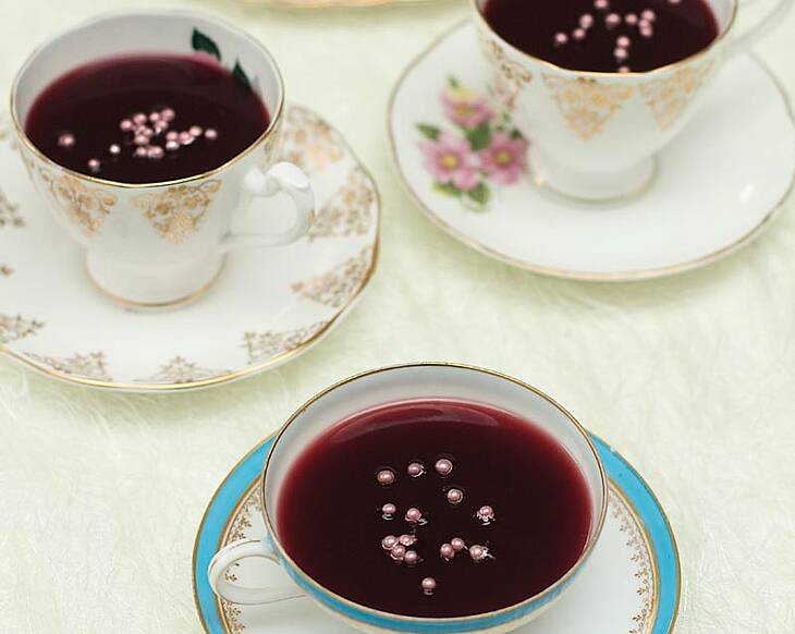A Seasonal Soirée: Jewelled mulled wine jellies