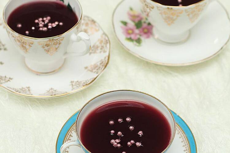 A Seasonal Soirée: Jewelled mulled wine jellies