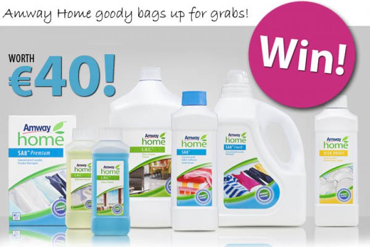 Win one of 10 fantastic Amway Home goody bags worth €40 each!