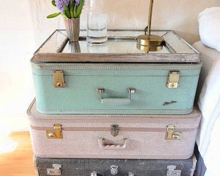 Trend Alert: Vintage Suitcases