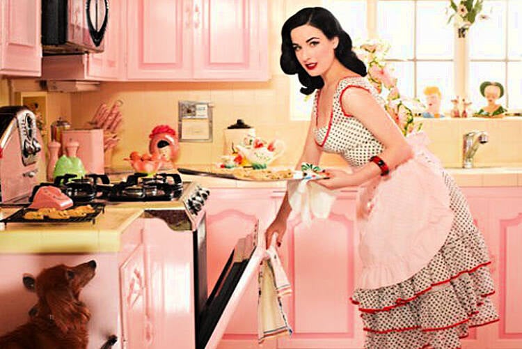 Inside Dita Von Teese's Vintage Home