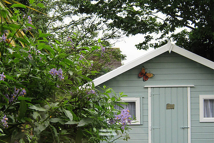 Garden shed makeover