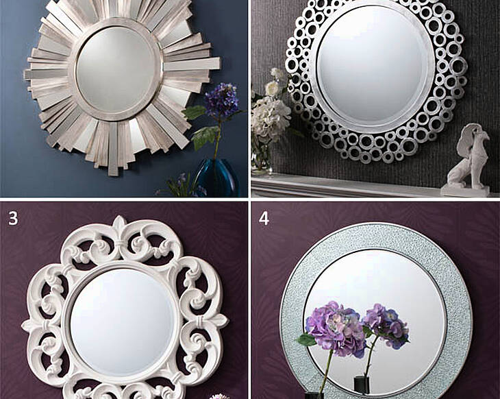 Round Up: 4 circular mirrors from Absolute Essentials on Pickit