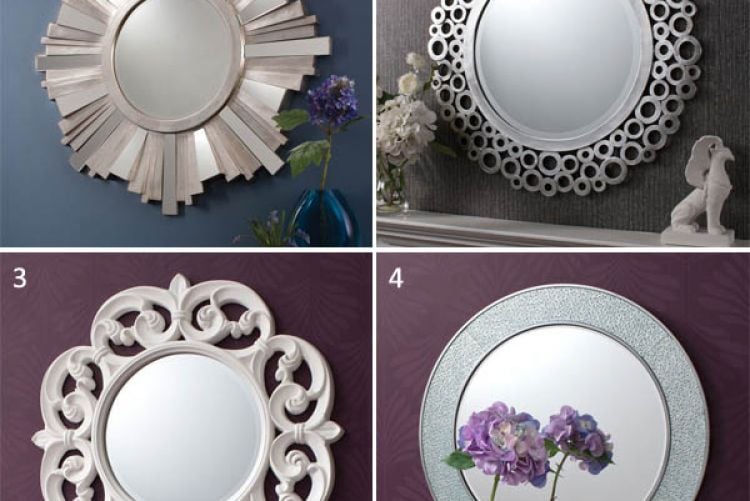 Round Up: 4 circular mirrors from Absolute Essentials on Pickit