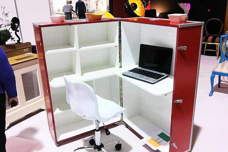 Office in a Box: Perfect for small spaces