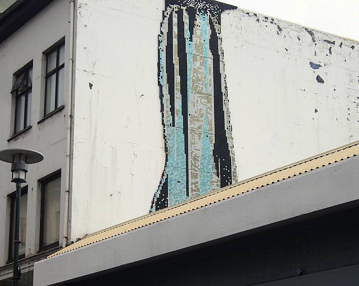 Danish artist Theresa Himmer's Sequined Street Art