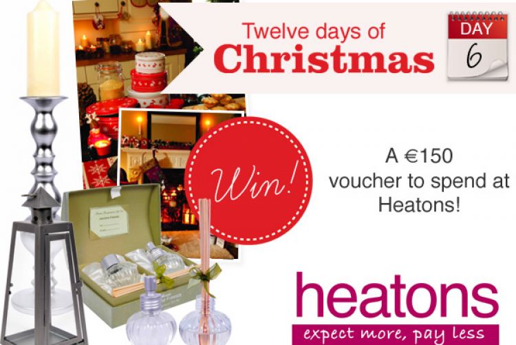 WIN! A €150 voucher to spend at Heatons! 