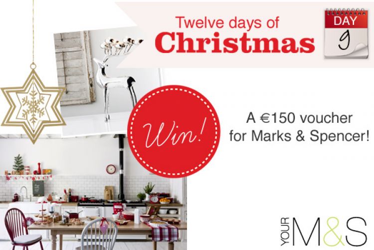 WIN a €150 voucher for Marks & Spencer!  