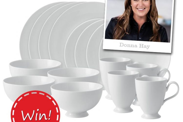 Win! A 16 Piece Donna Hay Dinner Set from Arnotts