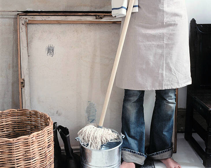 Mop to it: wet weather days inspire us to spring clean