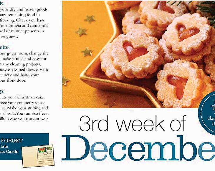 FREE Christmas planner from House and Home