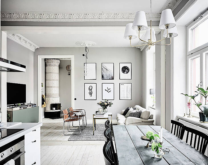 Real Home Tour: A tranquil space with beautiful stucco detailing