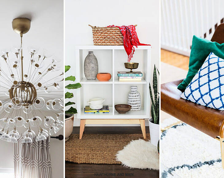 Make the Mid-Century Modern trend affordable: Try an IKEA hack