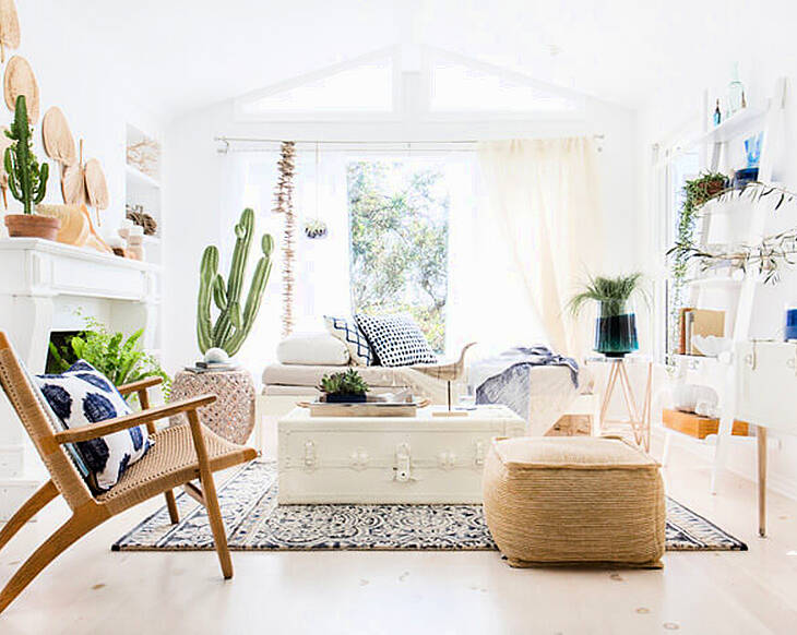 This amazing gif shows you exactly how to layer a room
