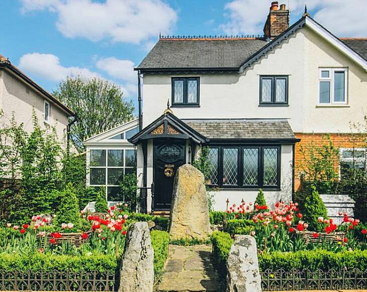 This totally normal looking ex-council house has the craziest rooms hidden inside