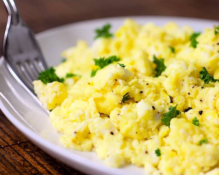 Top chef Anthony Bourdain reveals his secret for the perfect scrambled eggs