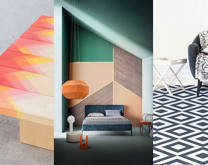 Does a graphic designer live here? 7 ways to put the geometric trend to work