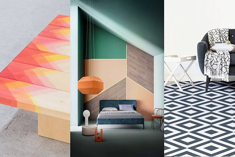 Does a graphic designer live here? 7 ways to put the geometric trend to work