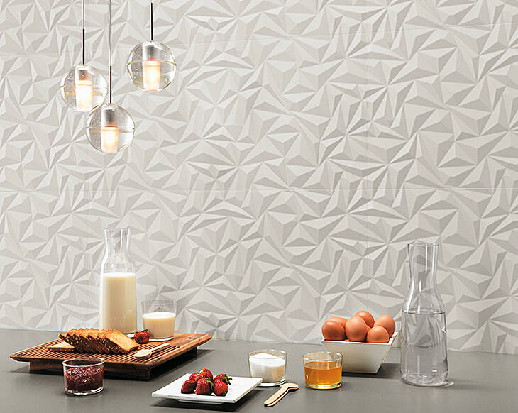 Trend alert: Bring your walls to life with three dimensional tiling
