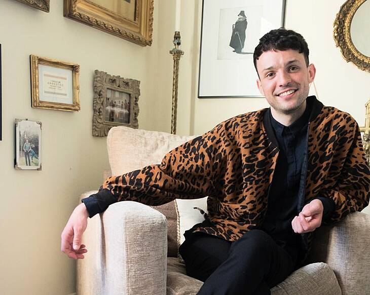 At home with James Kavanagh: step inside the Snapchat star's antique-filled Dublin 7 home