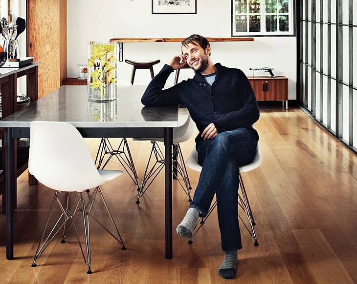 Step inside the tiny Hollywood home of Mad Men star Vincent Kartheiser