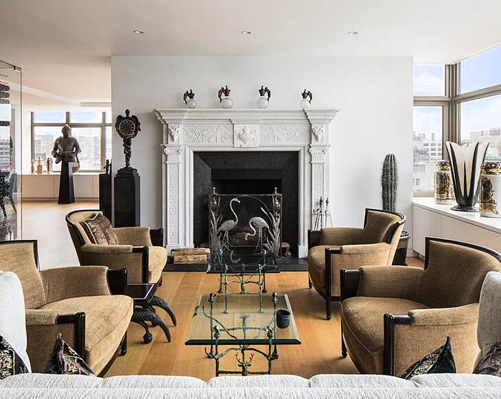 Look inside the Olsen twins' former NYC penthouse apartment, worth $25 million
