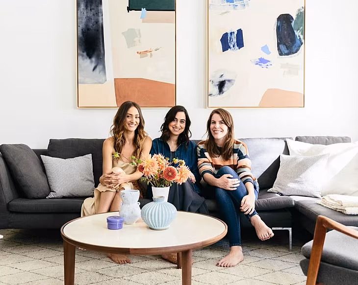 Before and After: this blogger's living room renovation is beautifully light and airy